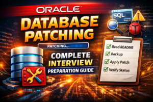 oracle database patching interview questions