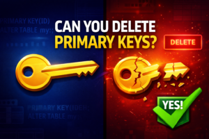 delete primary key SQL