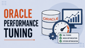 Oracle Performance Tuning on Linux complete step-by-step guide covering SQL tuning, indexing, execution plans, AWR, ASH, ADDM, and performance optimization.