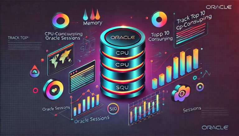 Top 10 CPU-Consuming Oracle Sessions