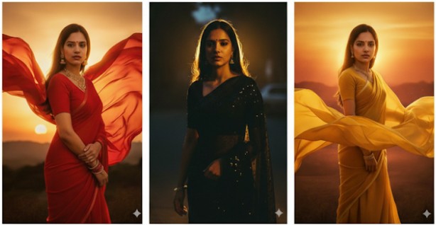 Gemini Nano Banana Saree Prompts