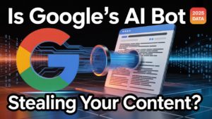 Google AI bot stealing content