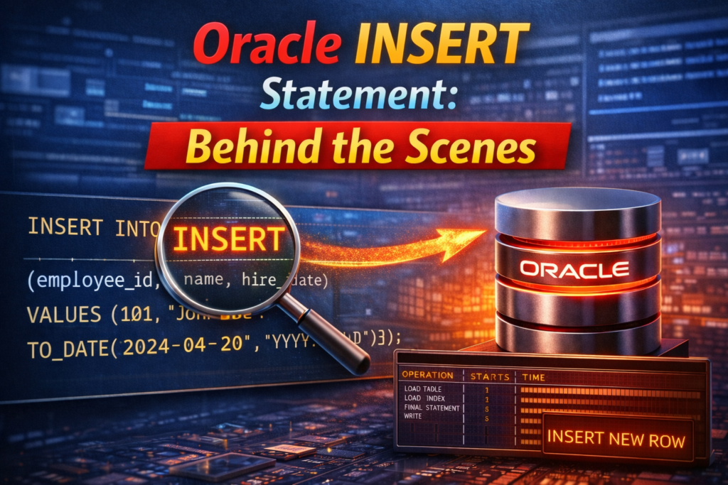 Oracle INSERT Statement: Behind the Scenes