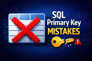 SQL Primary Key Mistakes