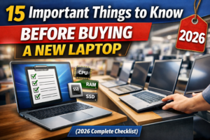 Things to Know Before Buying a New Laptop