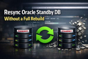 resync standby database RMAN incremental backup