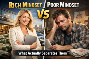 rich mindset vs poor mindset