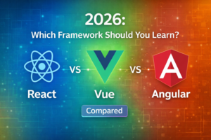 React vs Vue vs Angular 2026