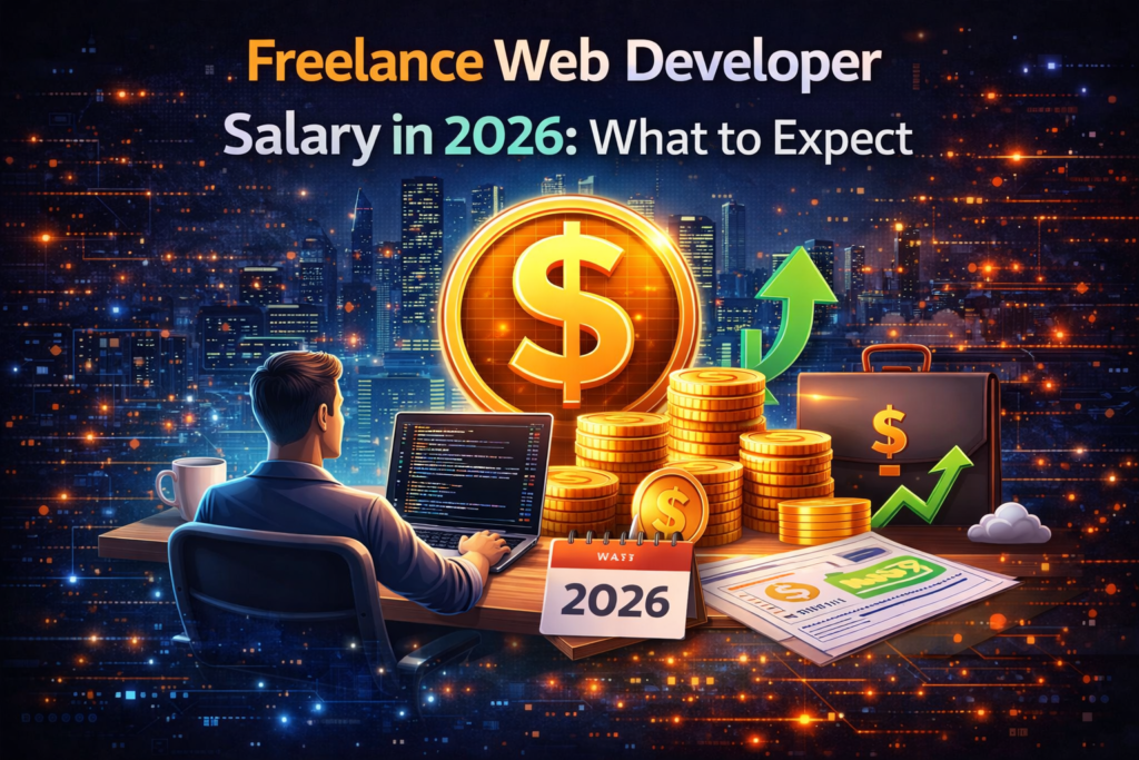 freelance web developer salary 2026