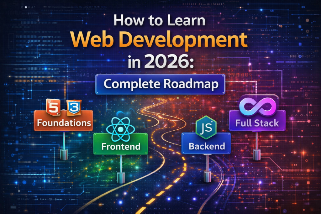 how to learn web development 2026