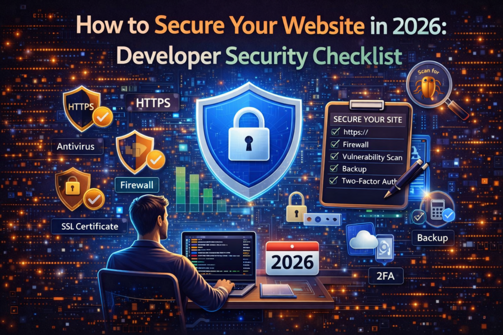 how to secure your website 2026